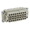 HARTING Heavy Duty Power Connector Insert 16A HAN EE Series Female 32 Contacts 09320323101