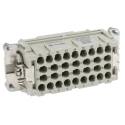 HARTING Heavy Duty Power Connector Insert 16A HAN EE Series Female 32 Contacts 09320323101