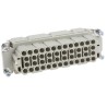 HARTING Heavy Duty Power Connector Insert 16A 500V HAN EE Series Female 46 Contacts 09320463101