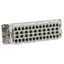HARTING Heavy Duty Power Connector Insert 16A 500V HAN EE Series Female 46 Contacts 09320463101