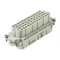 HARTING Heavy Duty Power Connector Insert 16A 500V HAN EE Series Female 46 Contacts 09320463101