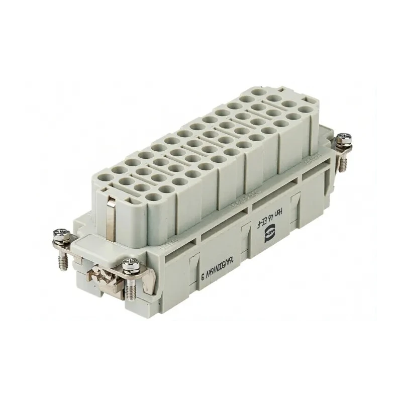 HARTING Heavy Duty Power Connector Insert 16A 500V HAN EE Series Female 46 Contacts 09320463101