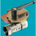 Legris Brass Threaded 2-Way BSPP Ball Valve, Female Inlet and Outlet, 19.05 mm, Zinc Alloy Handle 0432 20 27