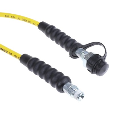 Enerpac High Pressure Polyurethane Hydraulic Hose Assembly 1800 mm Length, 700 bar Max Working Pressure HC7206