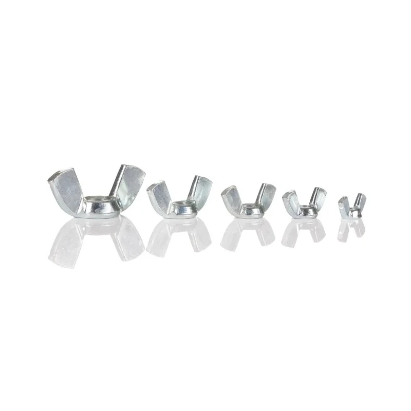 RS PRO Stainless Steel Wing Nuts Box 340 Pieces M3 to M12 Bright Zinc Plating 282-8888