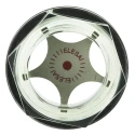 Elesa Liquid Level Indicator Multiple Connection Thread Sizes 100°C Max Operating Temperature HFTX Series 13721