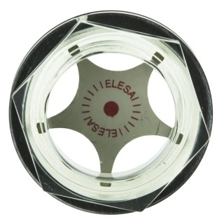 Elesa Liquid Level Indicator Multiple Connection Thread Sizes 100°C Max Operating Temperature HFTX Series 13721