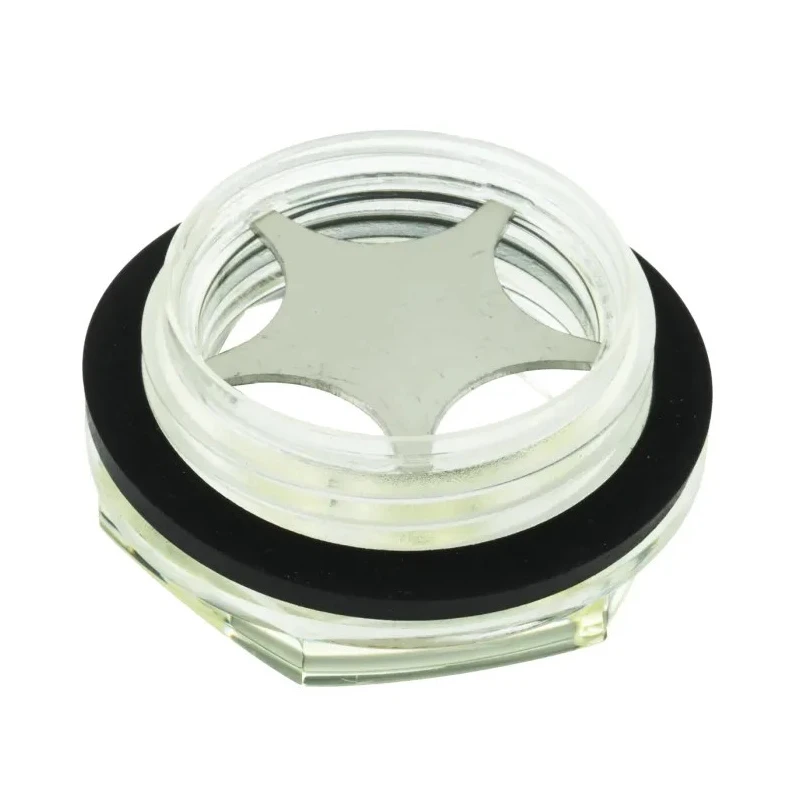 Elesa Liquid Level Indicator Multiple Connection Thread Sizes 100°C Max Operating Temperature HFTX Series 13721