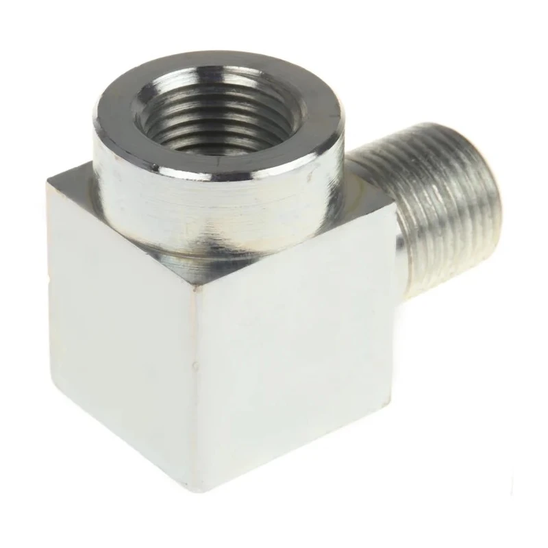 Enerpac 3/8in-18 NPTF Male-Female Elbow Adaptor, High Pressure Hydraulic Fitting, 700 bar Rated FZ1616
