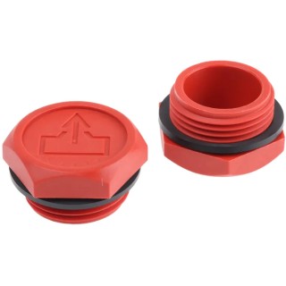 Elesa Hydraulic Blanking Plug Fibreglass Reinforced Polyamide Matt Finish 59982