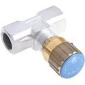 RS PRO In Line Mounting Hydraulic Flow Control Valve BSP 1/2 in 210 bar 50L/min 283-4007