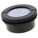 RS PRO Humidity Indicating Desiccator, Molecular Sieve, 50g Black Polycarbonate 838-776