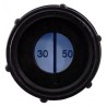 RS PRO Humidity Indicating Desiccator Silica Gel 10g Polycarbonate Black +70°C to -40°C 838-798