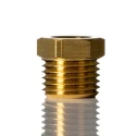 Norgren Metric Brass Tubing Nut for KQ2 Fittings Series 18, RoHS Compliant 180010500