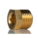 Norgren Metric Brass Tubing Nut for KQ2 Fittings Series 18, RoHS Compliant 180010500