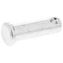 RS PRO 8 mm Diameter 25.4 mm Length Bright Zinc Plated Stainless Steel Clevis Pin 838-984