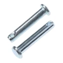 RS PRO 25.4 mm Bright Zinc Stainless Steel Clevis Pin, 4.76 mm Diameter 838-934