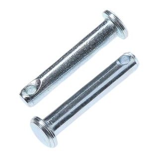 RS PRO 25.4 mm Bright Zinc Stainless Steel Clevis Pin, 4.76 mm Diameter 838-934