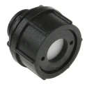 RS PRO Plastic Filter Matt Black Polycarbonate Frame Fan Filter Constant Pressure Equalization 27mm x 24mm 838-805
