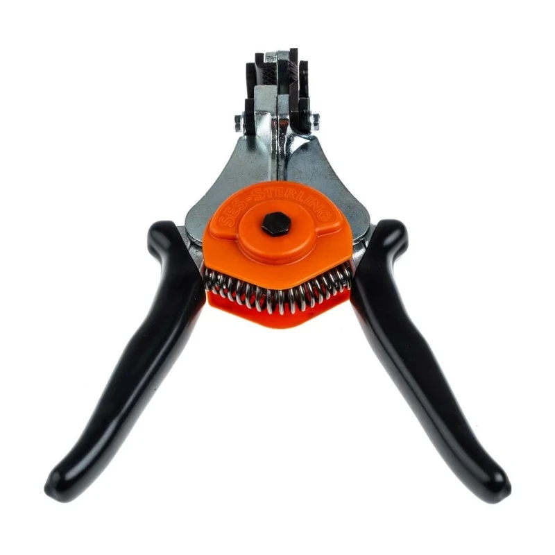 SES Sterling SES-4010 Series Insulated Polyvinyl Chloride Wire Stripper 0.5 → 4 mm, 180mm Overall 4010002000