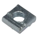 RS PRO Steel Square Nut M4 7mm, Bright Zinc Finish, Left Hand Thread, Grade 8.8 837-284