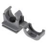 PMA Grey Polyamide 66 Conduit Cable Clip, Integrated Safety Clip, Model SFH-12-0