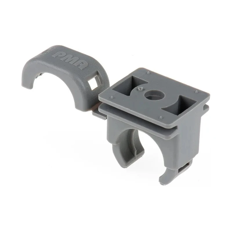 PMA Grey Polyamide 66 Conduit Cable Clip, Integrated Safety Clip, Model SFH-12-0