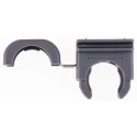 PMA Grey Polyamide 66 Conduit Cable Clip, Integrated Safety Clip, Model SFH-12-0