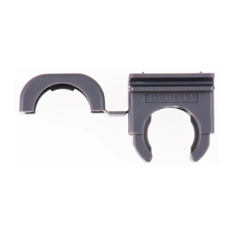 PMA Grey Polyamide 66 Conduit Cable Clip, Integrated Safety Clip, Model SFH-12-0