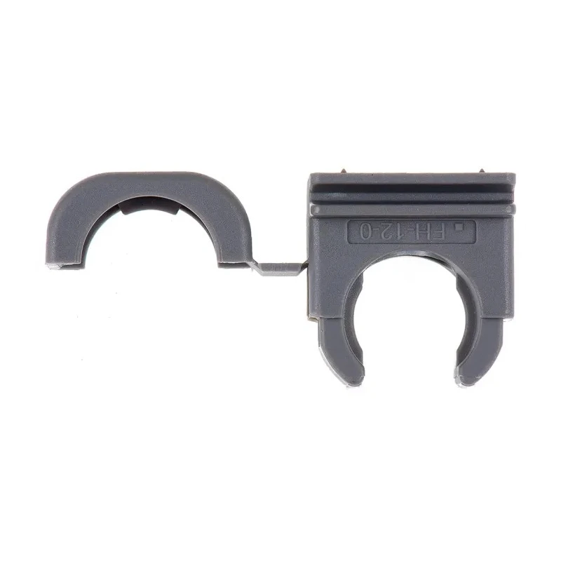 PMA Grey Polyamide 66 Conduit Cable Clip, Integrated Safety Clip, Model SFH-12-0