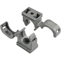 PMA Grey Polyamide 66 Cable Clip, 20 mm Max. Bundle, Screw Fixing, 28 x 20 x 33 mm SFH-17-0
