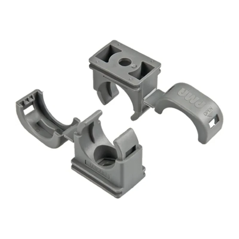 PMA Grey Polyamide 66 Cable Clip, 20 mm Max. Bundle, Screw Fixing, 28 x 20 x 33 mm SFH-17-0