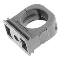 PMA Grey Polyamide 66 Cable Clip, 20 mm Max. Bundle, Screw Fixing, 28 x 20 x 33 mm SFH-17-0