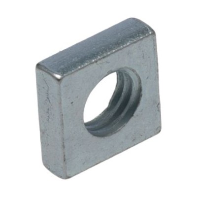 RS PRO Steel Square Nut M8 13mm Bright Zinc Finish Left Hand Thread DIN 562 Grade 8.8 837-313