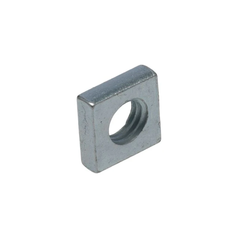 RS PRO Steel Square Nut M8 13mm Bright Zinc Finish Left Hand Thread DIN 562 Grade 8.8 837-313