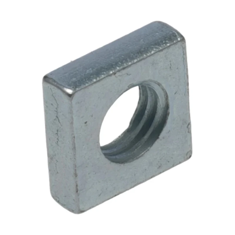 RS PRO Steel Square Nut M8 13mm Bright Zinc Finish Left Hand Thread DIN 562 Grade 8.8 837-313