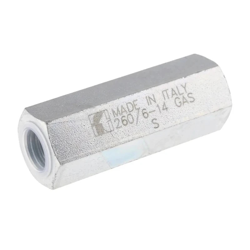 RS PRO Steel Single In Line Mount Mounting Hydraulic Check Valve BSP 15 L/min 0.35 bar Cracking Pressure 283-8295