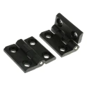Steinbach & Vollman Polycarbonate Butt Hinge with Fixed Pin, Screw Fixing, 40 mm x 40 mm x 5 mm 0.54.0504.0