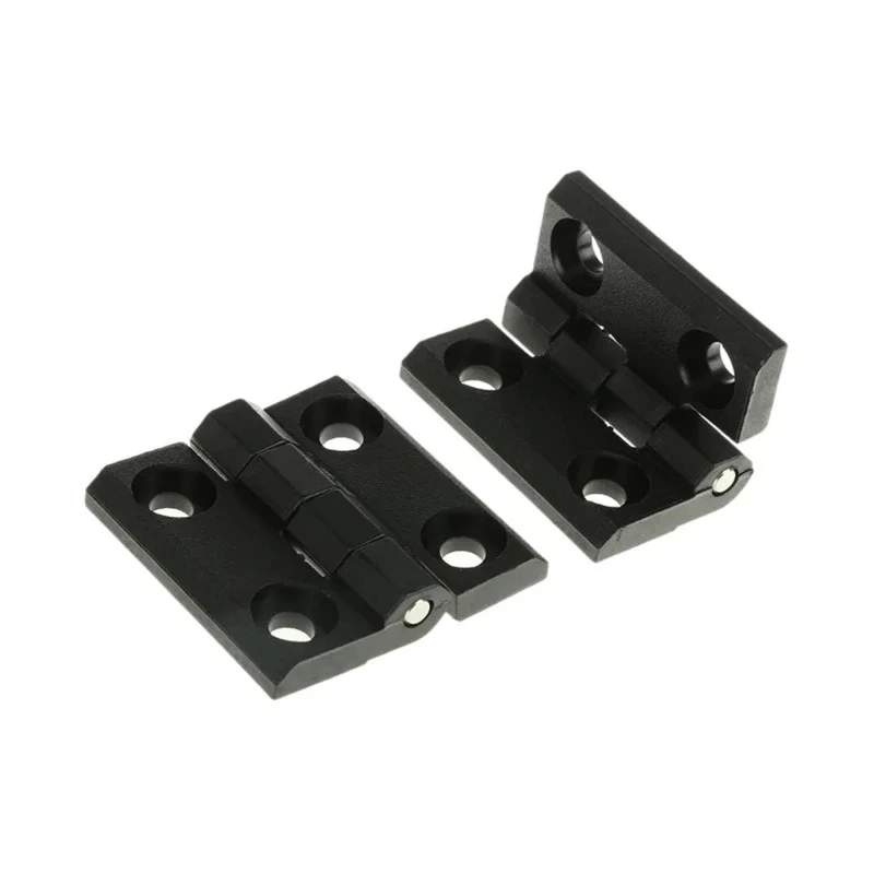 Steinbach & Vollman Polycarbonate Butt Hinge with Fixed Pin, Screw Fixing, 40 mm x 40 mm x 5 mm 0.54.0504.0