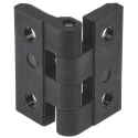 Steinbach & Vollman Polycarbonate Butt Hinge with Fixed Pin, Screw Fixing, 40 mm x 40 mm x 5 mm 0.54.0504.0