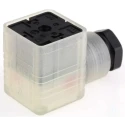 Hirschmann GDML 2P+E DIN 43650 A Solenoid Valve Connector Indicator Light, 24 V AC/DC 8A 932501002 GDML 2011 LED 24 GB black