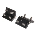 Steinbach & Vollman Polycarbonate Butt Hinge with Fixed Pin Bolt-On Fixing 60mm x 60mm x 8mm 283-4108