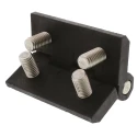 Steinbach & Vollman Polycarbonate Butt Hinge with Fixed Pin Bolt-On Fixing 60mm x 60mm x 8mm 283-4108