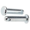RS PRO Bright Zinc Plated Stainless Steel Clevis Pin 19.05 mm Length, 4.76 mm Diameter 838-928