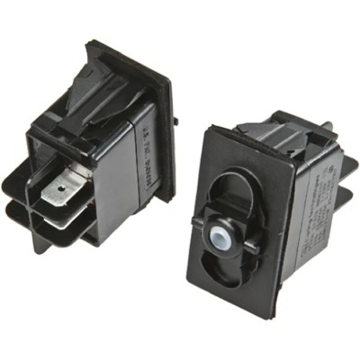 Carlingswitch SPDT On-On On-(On) Rocker Switch Panel IP68 Rated Panel Mount V45AS00C-00000-XMT2