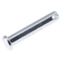 RS PRO 31.75 mm Bright Zinc Stainless Steel Clevis Pin, 19.05 mm Diameter 838-962