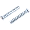 RS PRO 38.1 mm Bright Zinc Stainless Steel Clevis Pin, 19.05 mm Diameter 838-978