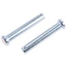 RS PRO 38.1 mm Bright Zinc Stainless Steel Clevis Pin, 19.05 mm Diameter 838-978