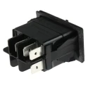 Carlingswitch Illuminated SPDT Latching On-None-On Rocker Switch Panel RCV-37111485
