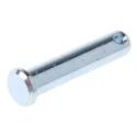 RS PRO Stainless Steel Clevis Pin 7.94 mm Diameter Bright Zinc Finish 38.1 mm Length 839-000
